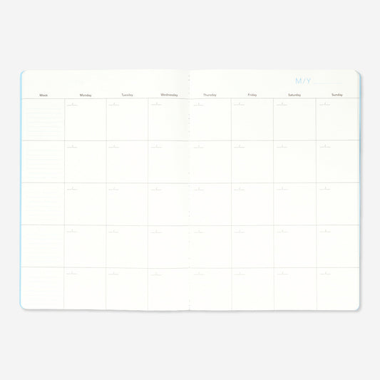 Planner Monthly A4 W. Grid Design