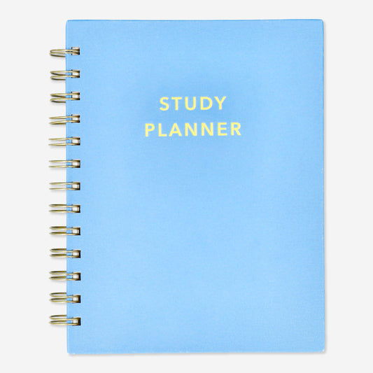 Planner Study B6 Blue En