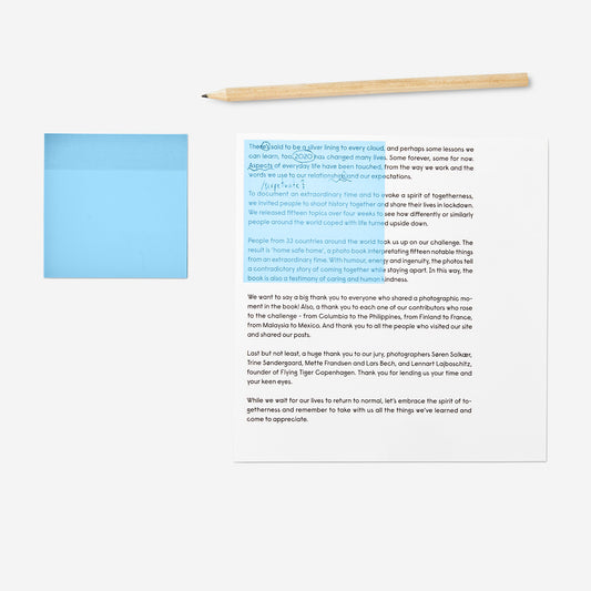 Sticky Notes Transparent Blue