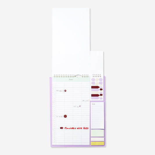 Planner Wall with Stickers