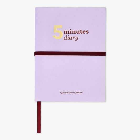 Journal 5 Minute Diary Purple