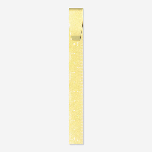 Ruler W. Clip Gold