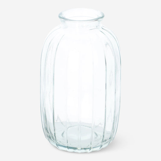 Vase Glass Small Clear