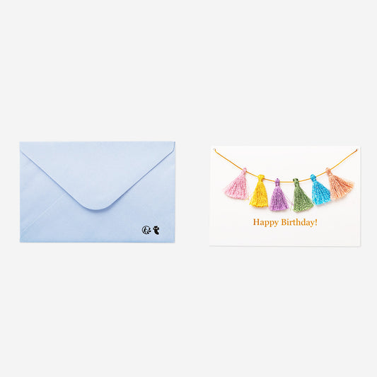 Card with Envelope Tassels (In)