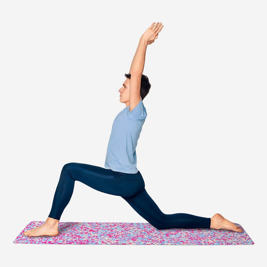 Yoga Mat Terasso Look Pink/Gray