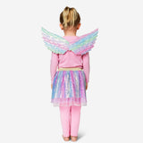 Dressup Skirt&Wing Sequin Unicorn 4-8Yrs