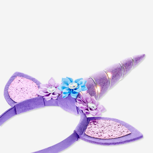 Headband  With Lights Unicorn Kids