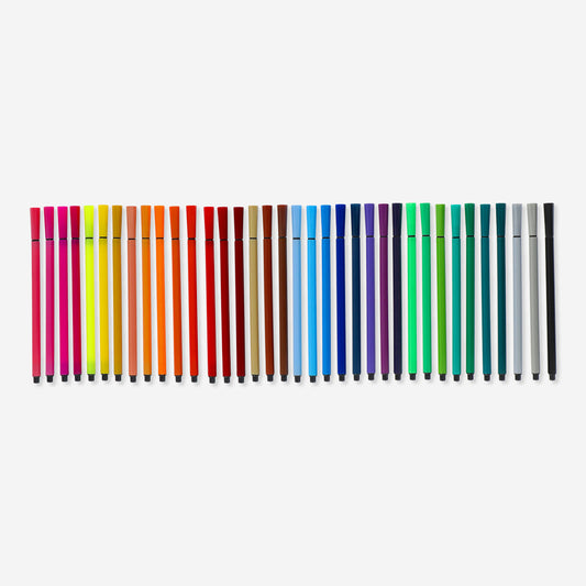 Markers Felt Tip Set 24 Pcs