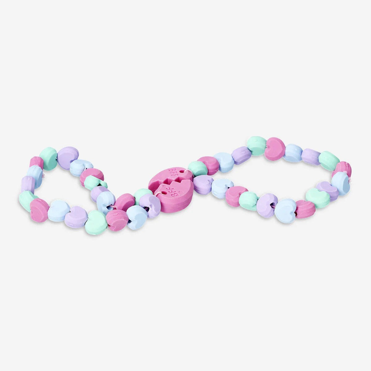 Erasers Bracelet Connected Heart 2Pcs