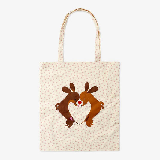 Tote Bag Love Dogs