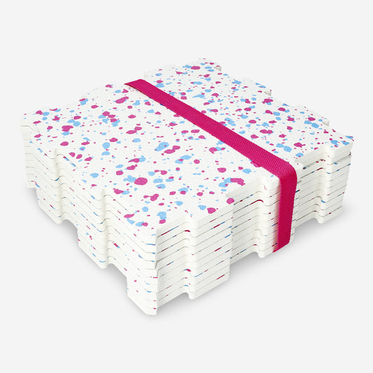 Floor Mat 30X30Cm Set 10Pcs Set W. Print