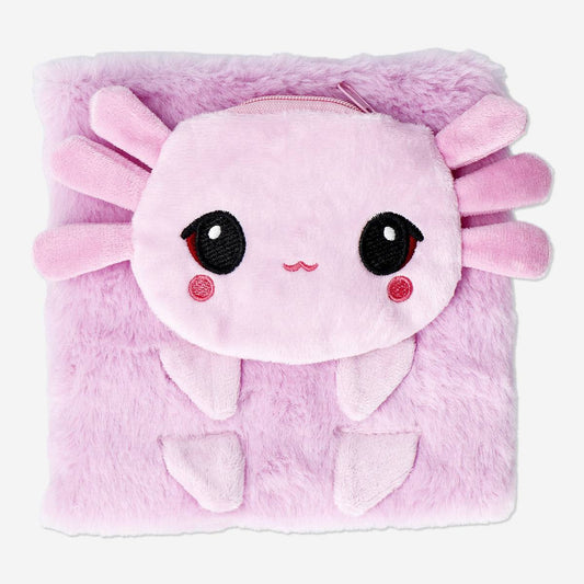 Notebook Plush Axolotl