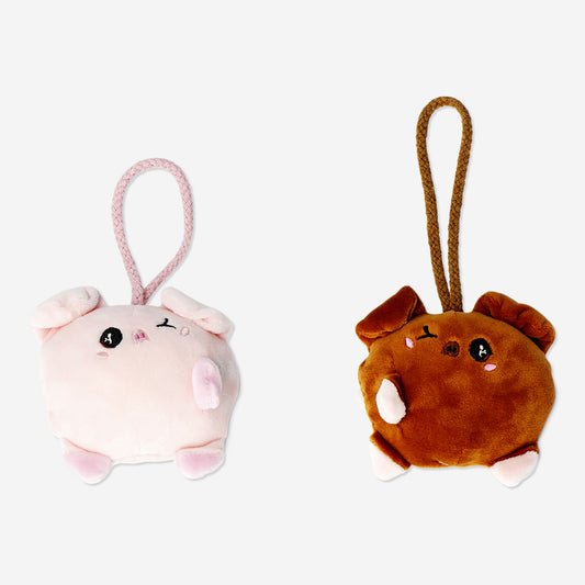 Keychain Teddy Couple Magnetic