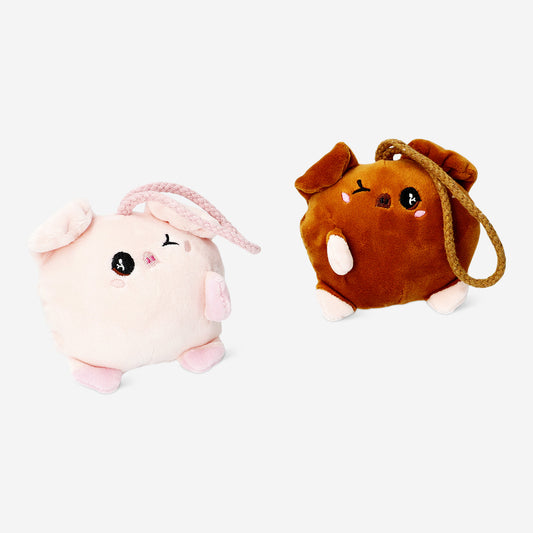 Keychain Teddy Couple Magnetic