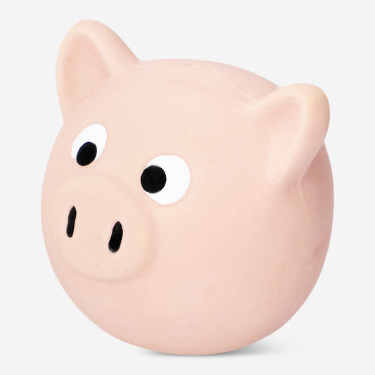 Dog Toy Pig Round