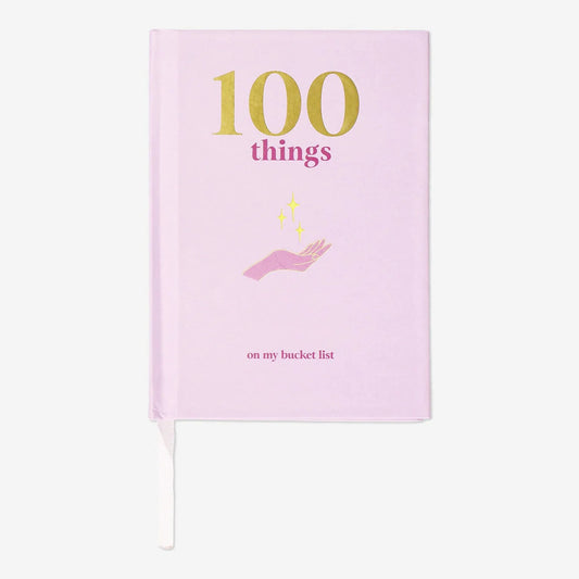 Journal A6 100 Things On My Bucket List En