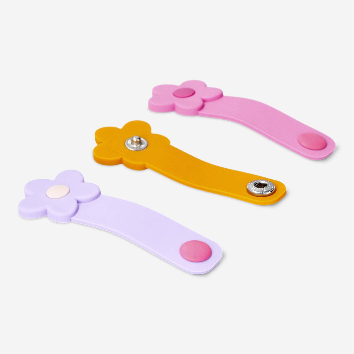 Cable Organizer Flower 3-Pack