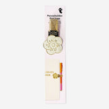 Pen Loop Flower Gold Metal