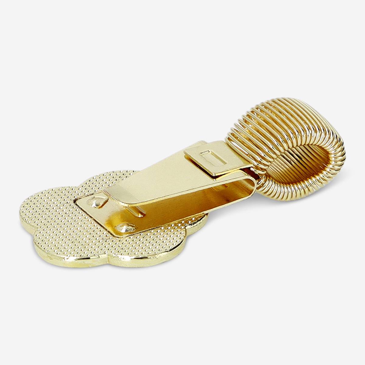 Pen Loop Flower Gold Metal
