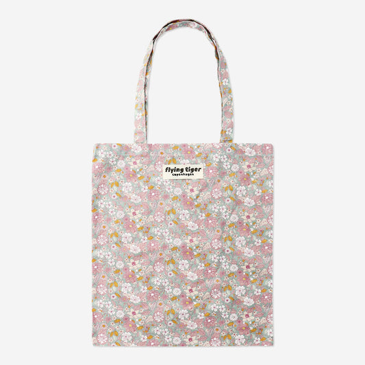 Tote Bag Flowers Aop Adult