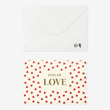 Card W Envelope Hearts