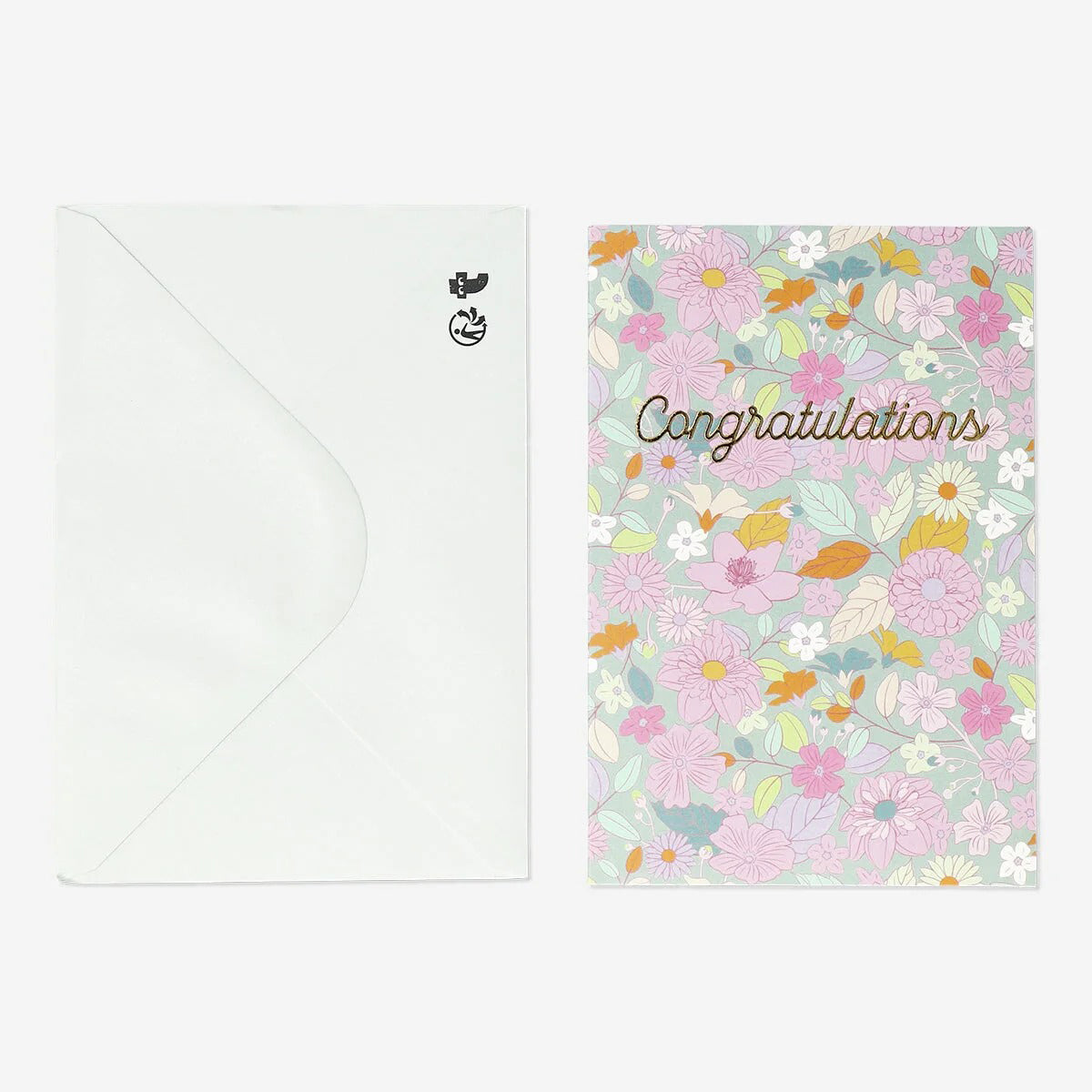 Card W Envelope Florals