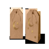 Snack Bags W. Gold Sticker 4 Pcs