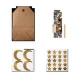 Snack Bags W. Gold Sticker 4 Pcs