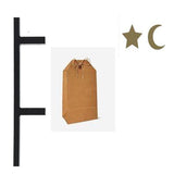 Snack Bags W. Gold Sticker 4 Pcs