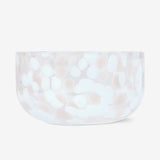 Bowl Glass Small Colored Dots Design