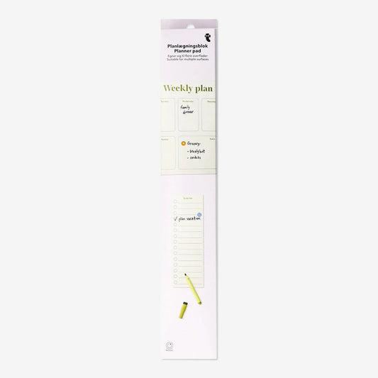 Planner Static Whiteboard Incl Marker En