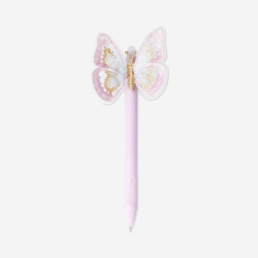 Pen Erasable W Butterfly