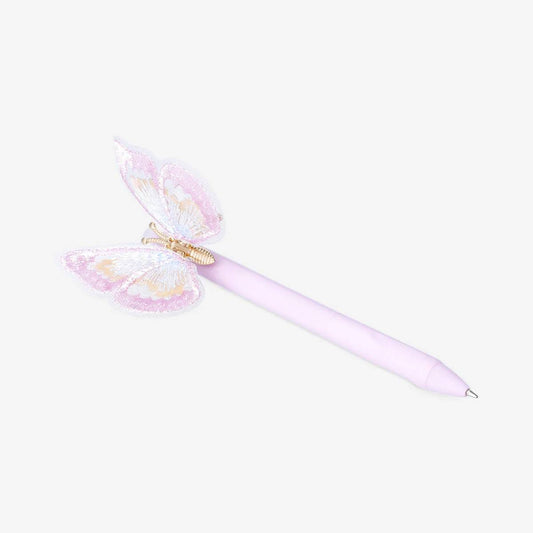 Pen Erasable W Butterfly