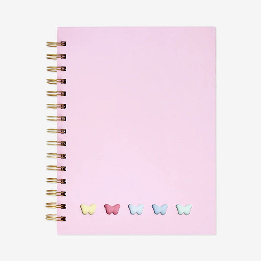 Notebook W. Spiral Sticky Tabs And Pen