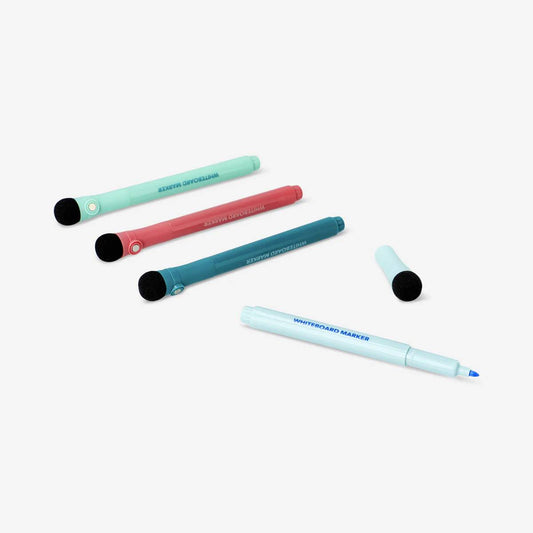 Markers Fr Magnetic Whiteboard 4 Pcs(In)