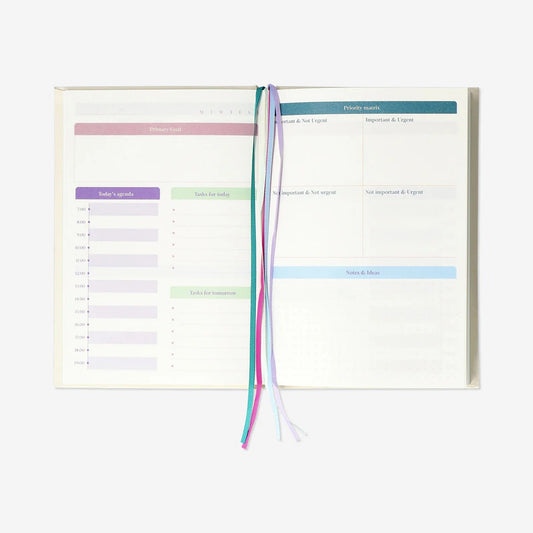 Undated Productivity Planner