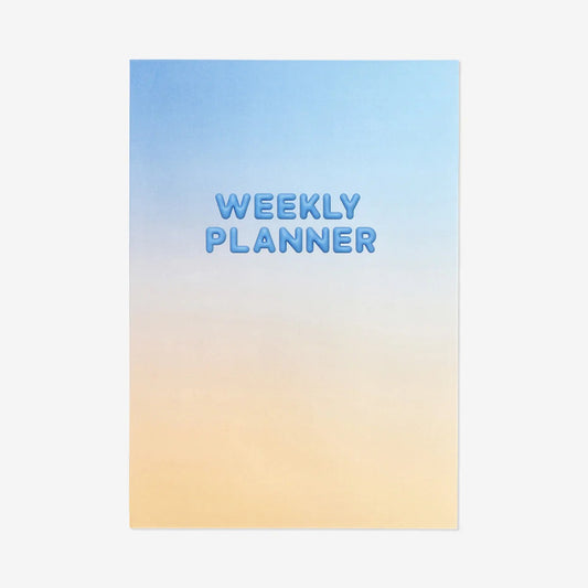 Planner Weekly Notebook