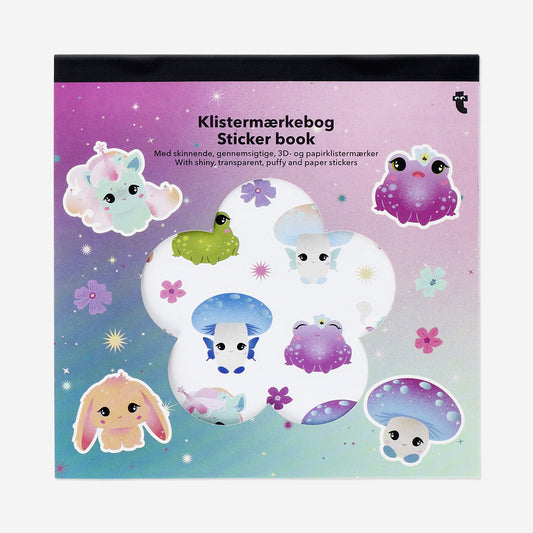 Sticker Book Mixed Materials Cute Charac