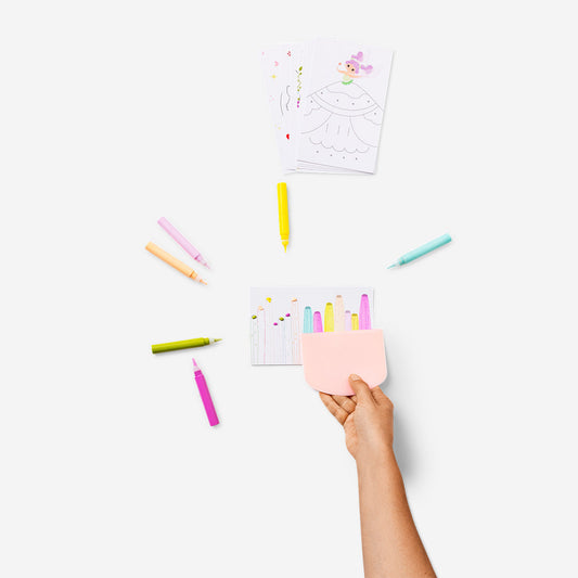 Rainbow Squeeze Paint Art