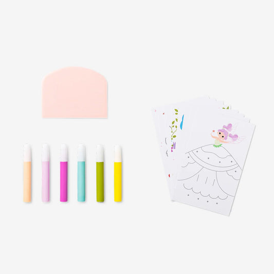 Rainbow Squeeze Paint Art