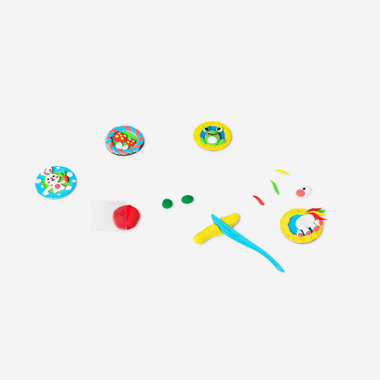 Diy Magnets W. Light Clay