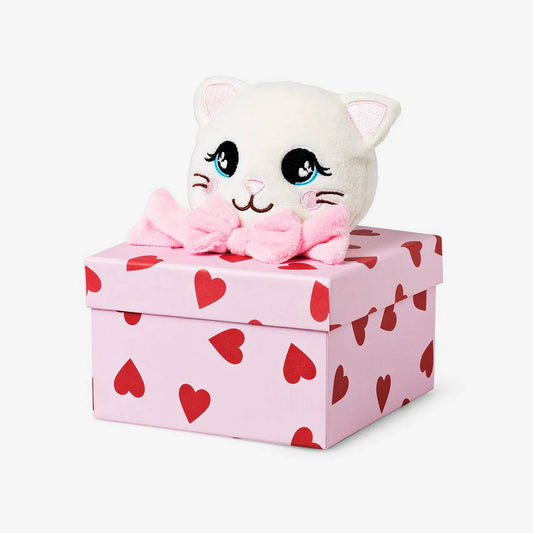 Gift Box Plush Cat