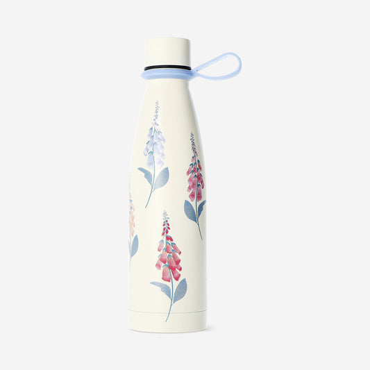 Bottle Ss With Silicone Hook Flowers