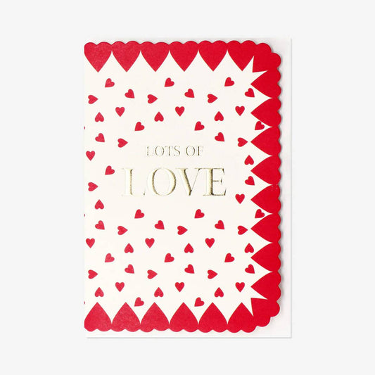 Card W Envelope Hearts  (In)