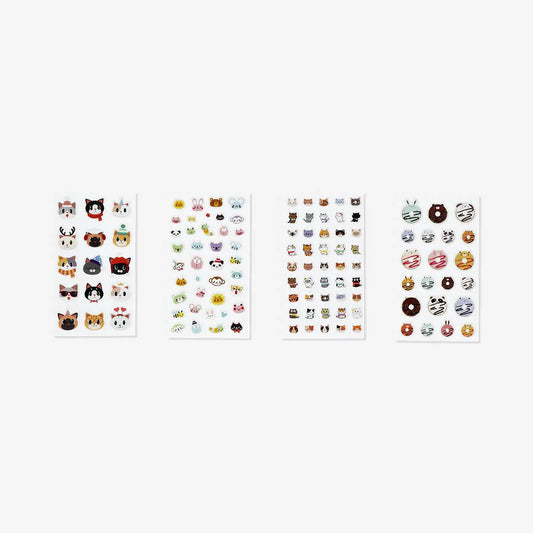 Stickersheet Puff Cute Icons Assortd(In)