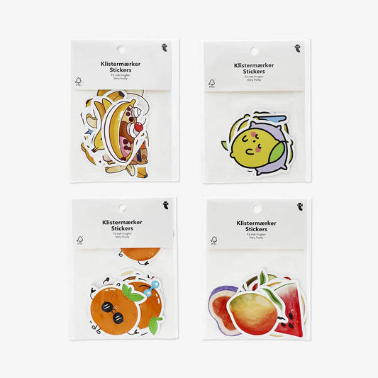 Sticker Single Paper Fruits Assorted(In)