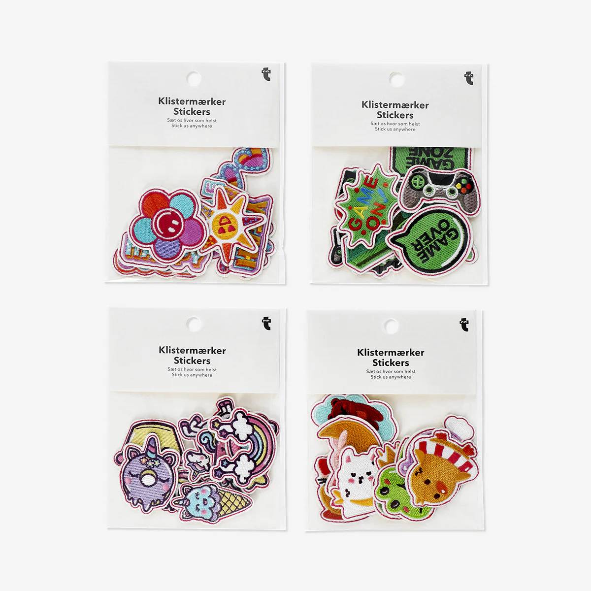 Sticker Single Fabric Embroidery (In)