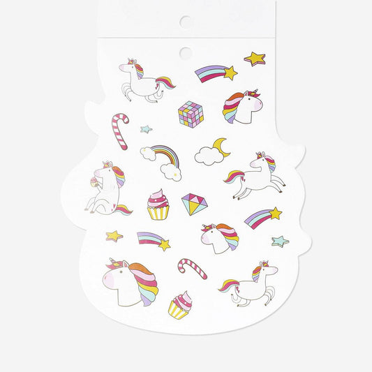 Sticker Book Unicorn Shaped (In)