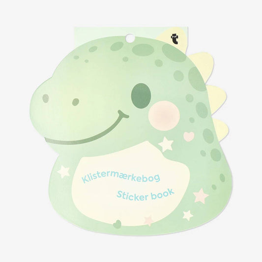 Sticker Book Dinosaur Shaped (In)