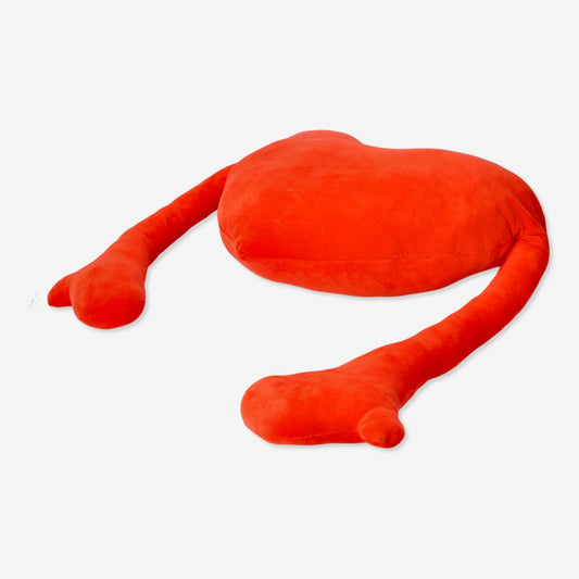 Cushion Heart W Long Arms Oversized Red